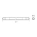 Линейный потолочный светильник Gauss Compact 843424224