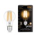 Лампа светодиодная филаментная Gauss E27 20W 2700K груша прозрачная 102902120