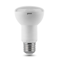 Лампа светодиодная рефлекторная Gauss E27 9W 2700K матовая 106002109