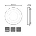 Встраиваемый светодиодный светильник Gauss Backlight Bubbles BL314