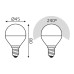Лампа светодиодная Gauss Basic E14 5,5W 4100K 10531252T