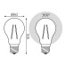 Лампа светодиодная Gauss Filament Elementary E27 7W 2700K 22217