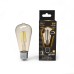 Светодиодная филаментная лампа Gauss Filament E27 6W 2400K 102802006-D