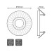Встраиваемый светильник Gauss Backlight BL135