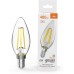 Светодиодная филаментная лампа Gauss Basic Filament E14 4W 3000K свеча 50312142