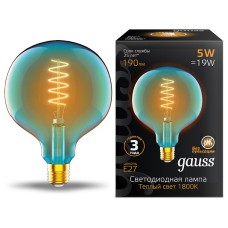Лампа светодиодная Gauss Colored E27 5Вт 1800K 1013802105