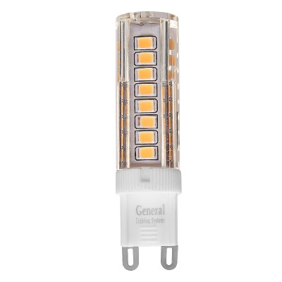 Светодиодная лампа General GLDEN-G9-10-P-220-6500 661448