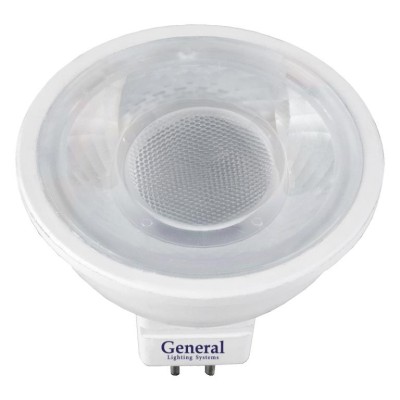 Светодиодная лампа General GLDEN-MR16-7-230-GU5.3-4500 643500