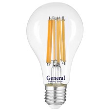 Филаментная светодиодная лампа General GLDEN-A65S-25ВТ-230-E27-4500 660323