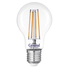 Филаментная светодиодная лампа General GLDEN-A60S-17-230-E27-2700 660319
