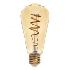 Филаментная светодиодная лампа General GLDEN-ST64SS-7-230-E27-2700 655306