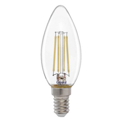 Филаментная светодиодная лампа General GLDEN-CS-7-230-E14-2700 646500