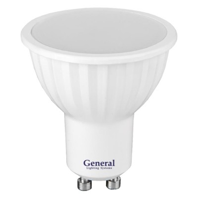 Светодиодная лампа General GLDEN-MR16-10-230-GU10-6500 661063