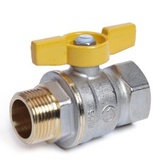 Кран шаровой Giacomini ВР-НР для газа 1quot;, R734GAX005