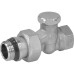 Клапан отсечной Giacomini R16TG для радиатора 1/2quot; ВН, прямой, Kvs-1.55м3/ч