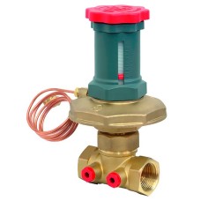 Клапан балансировочный Giacomini R206C автоматический DN40 (11/2") ВВ, Kvs-14.95м3/ч