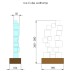 Настенный светильник Glassburg Ice Cubes