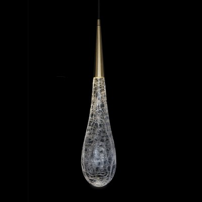 Подвесной светильник Glassburg DROP crackle