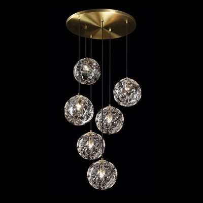 Подвесной светильник Glassburg Luna 20 Round 6