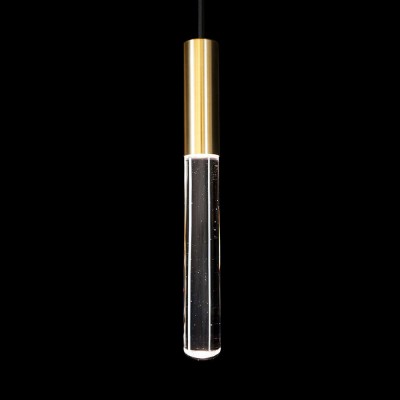 Подвесной светильник Glassburg Stick brass