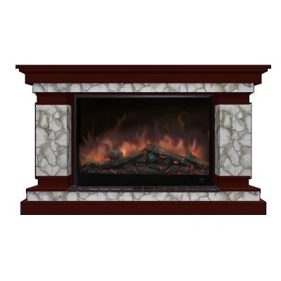 Комплект из электрокамина напольного и портала (143x45x82.5 см) Лорд Карелия Premier S10 ЛО000048