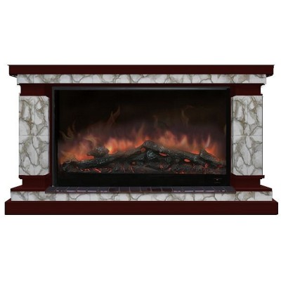 Комплект из электрокамина напольного и портала (143x45x82.5 см) Лорд Карелия Premier S14 ЛО000063
