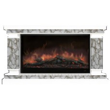 Комплект из электрокамина напольного и портала (143x45x82.5 см) Лорд Карелия Premier S14 ЛО000065