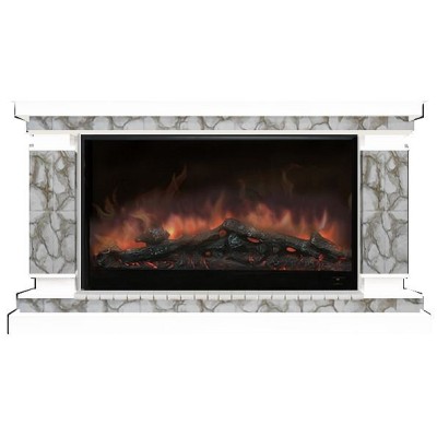 Комплект из электрокамина напольного и портала (143x45x82.5 см) Лорд Карелия Premier S14 ЛО000065