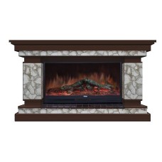 Комплект из электрокамина напольного и портала (143x45x82.5 см) Лорд Карелия Premier S86 ЛО000002