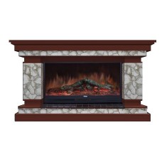 Комплект из электрокамина напольного и портала (143x45x82.5 см) Лорд Карелия Premier S86 ЛО000003