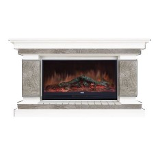 Комплект из электрокамина напольного и портала (143x45x82.5 см) Лорд Карелия Premier S86 ЛО000010