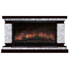 Комплект из электрокамина напольного и портала (143x45x82.5 см) Лорд Старый Город Premier S14 ЛО000071