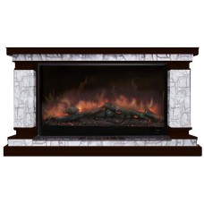 Комплект из электрокамина напольного и портала (143x45x82.5 см) Лорд Старый Город Premier S14 ЛО000072