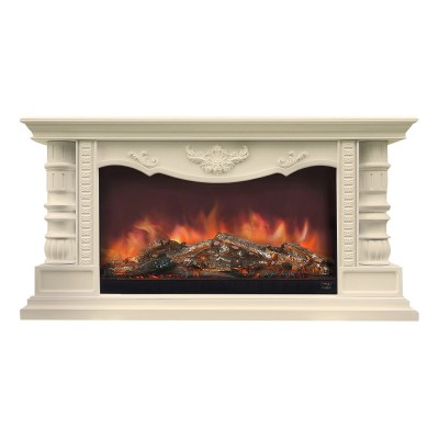 Комплект из электрокамина напольного и портала (146x42.5x88 см) Консул Premier S87 КО000006