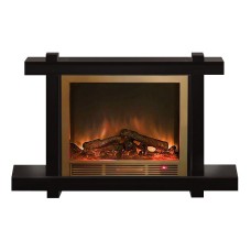Комплект из электрокамина напольного и портала (154x35x101.5 см) Капри Delux Sharm 33 BR КАП00004