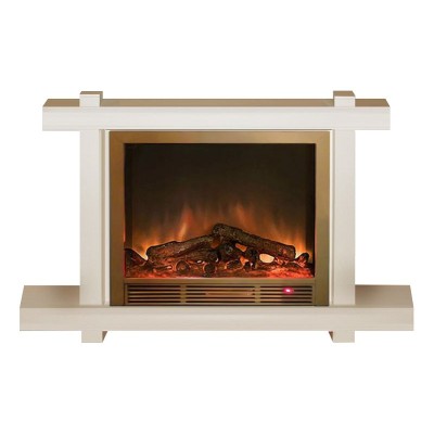 Комплект из электрокамина напольного и портала (154x35x101.5 см) Капри Delux Sharm 33 BR КАП00006