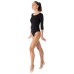 Купальник для гимнастики и танцев Grace Dance, р. 40, цвет чёрный