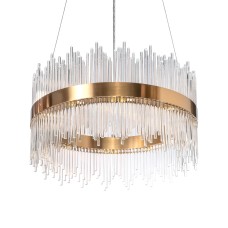 Люстры Gramercy Home CH198M-20-BRS