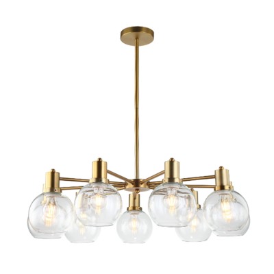 Люстры Gramercy Home CH205-9-BRS