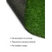 Газон искусственный, ворс 20 мм, 2 × 5 м, тёмно-зелёный, Greengo