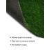 Газон искусственный, ворс 30 мм, 2 × 10 м, зелёный, Greengo