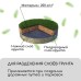Геотекстиль иглопробивной, 10 × 1,5 м, плотность 200 г/м², с УФ-стабилизатором, чёрный, Greengo