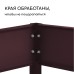 Клумба оцинкованная, 2 яруса, 50 × 50 см, 100 × 100 см, шоколад, «Квадро», Greengo