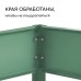 Клумба оцинкованная, 2 яруса, 50 × 50 см, 100 × 100 см, высота бортика 30 см, зелёная, «Квадро», Greengo