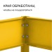 Клумба оцинкованная, 3 яруса, d = 60–100–140 см, высота бортика 45 см, жёлтая, Greengo