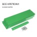 Клумба оцинкованная, d = 60 см, высота бортика 15 см, ярко-зелёная, Greengo