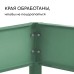 Клумба оцинкованная, d = 60 см, высота бортика 15 см, зелёная, Greengo