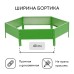 Клумба оцинкованная, d = 80 см, высота бортика 15 см, ярко-зелёная, Greengo