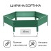 Клумба оцинкованная, d = 80 см, высота бортика 15 см, зелёная, Greengo