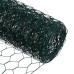 Сетка плетёная с ПВХ покрытием, 5 × 1 м, ячейка 25 × 25 мм, d = 0,9 мм, металл, Greengo